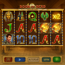 Spinit Casino - Book of Dead Slot Game - Expanding Symbols